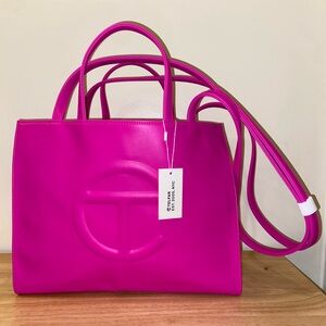 NWT Telfar Azalea Pink Medium Shopping Bag